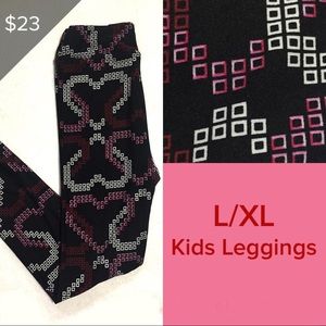 LuLaRoe Kids Leggings - size L/XL